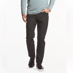 New Public Rec Men’s Black Workday Straight Leg Pants Size 34X28